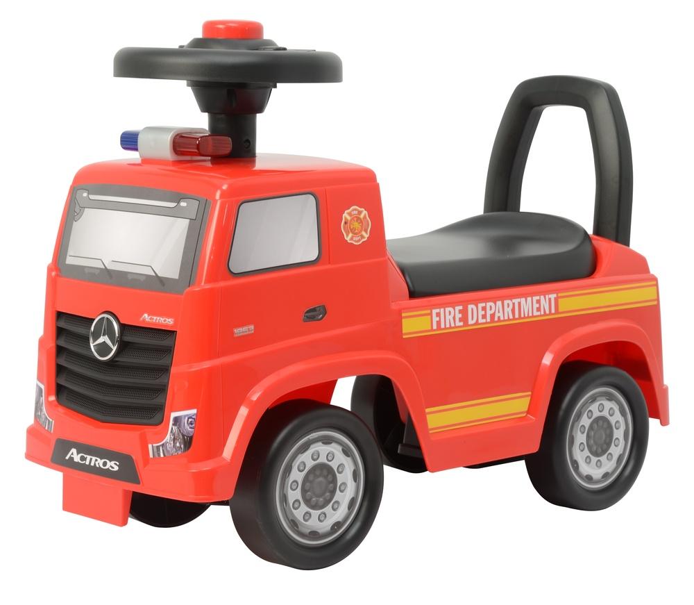 Rød Mercedes Actros Police Ride-On: Sustainable Toddler Fun