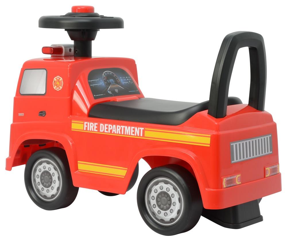 Rød Mercedes Actros Police Ride-On: Sustainable Toddler Fun