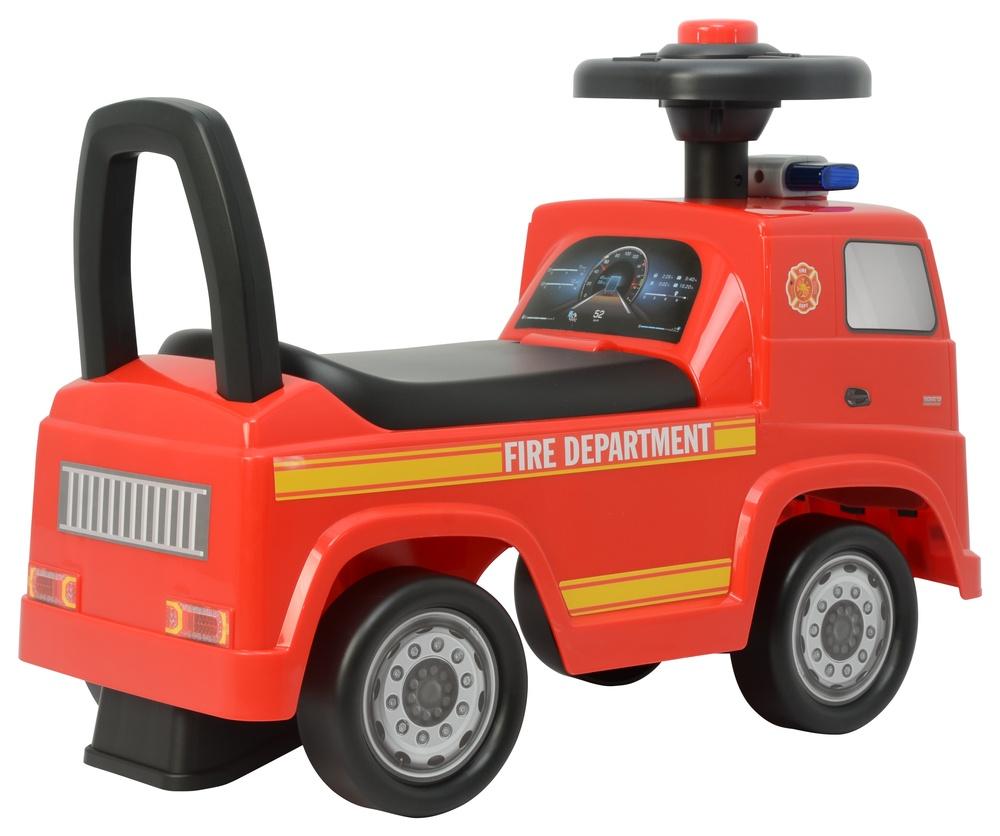 Rød Mercedes Actros Police Ride-On: Sustainable Toddler Fun