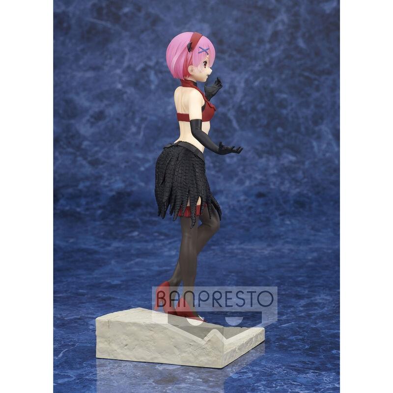 Re:Zero Livet börjar i en annan värld Espresto Monster Motions Ram figur 22cm