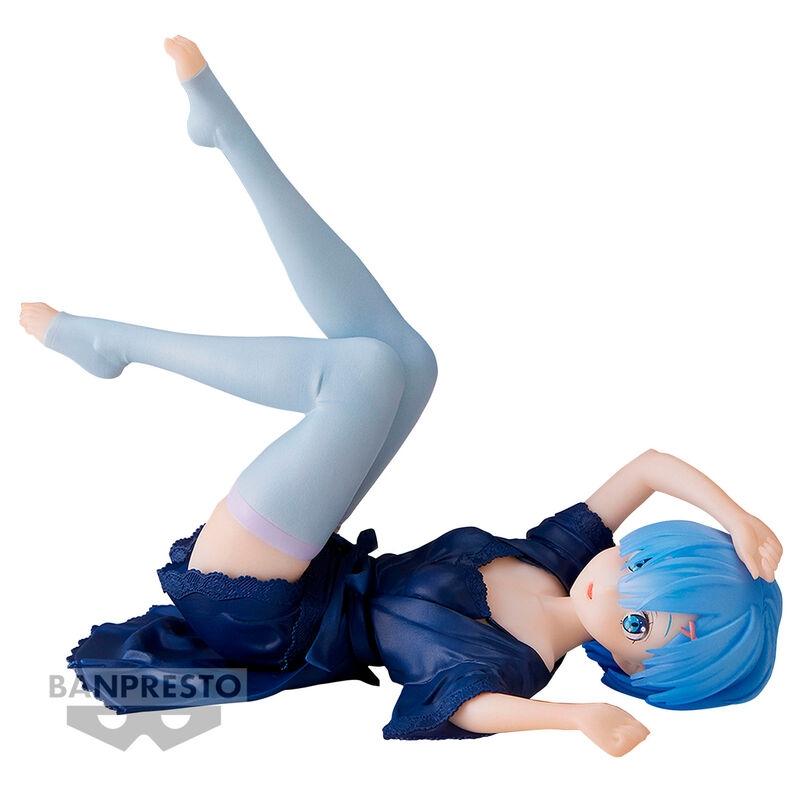 Re:Zero Starta livet i en annan värld Relax Time Rem Förklädnadsfigur 10 cm