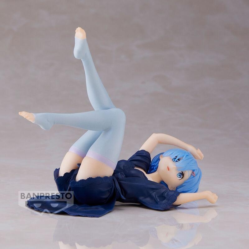 Re:Zero Starta livet i en annan värld Relax Time Rem Förklädnadsfigur 10 cm