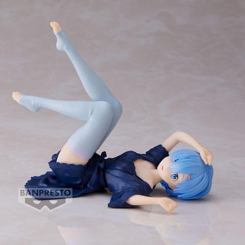 Re:Zero Starta livet i en annan värld Relax Time Rem Förklädnadsfigur 10 cm