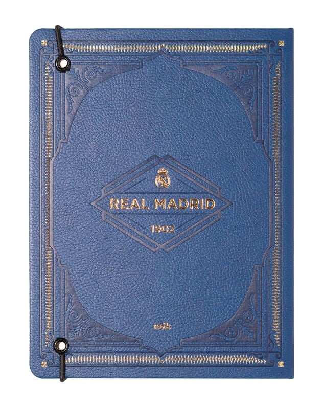 Real Madrid A5-anteckningsbok, premiumkvalitet, perfekt för anteckningar