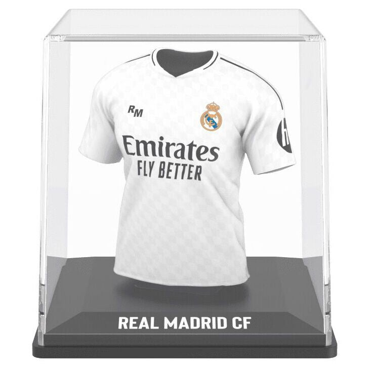 Real Madrid Mini T-shirt figur, samlarobjekt fotbollsminnen