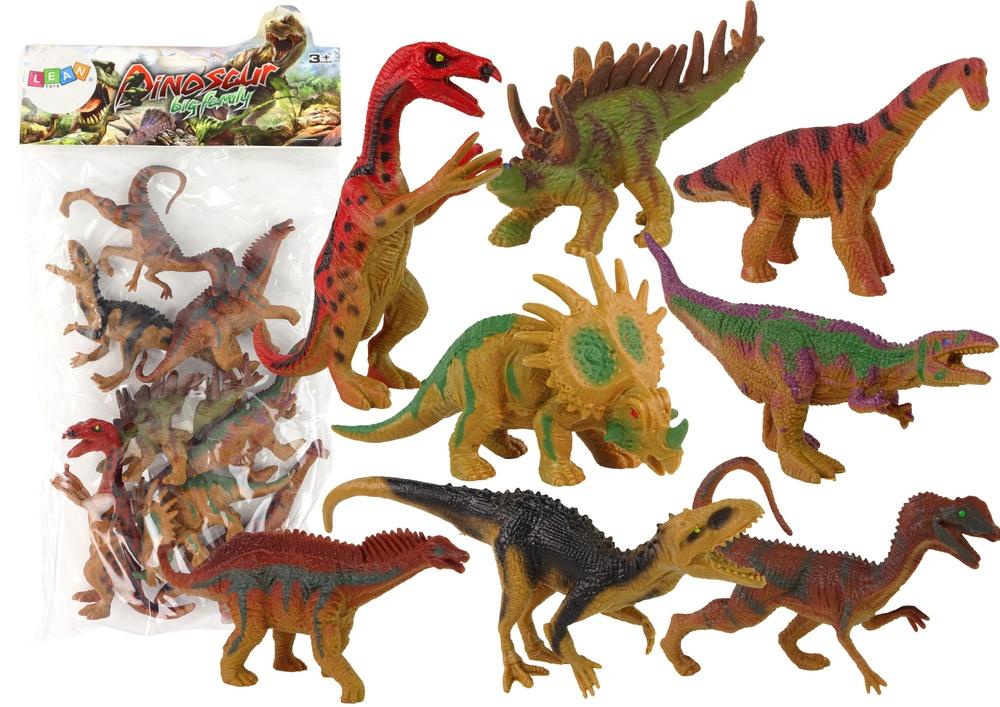 Realistiske dinosaurfigurer - 8 forhistoriske arter til børn