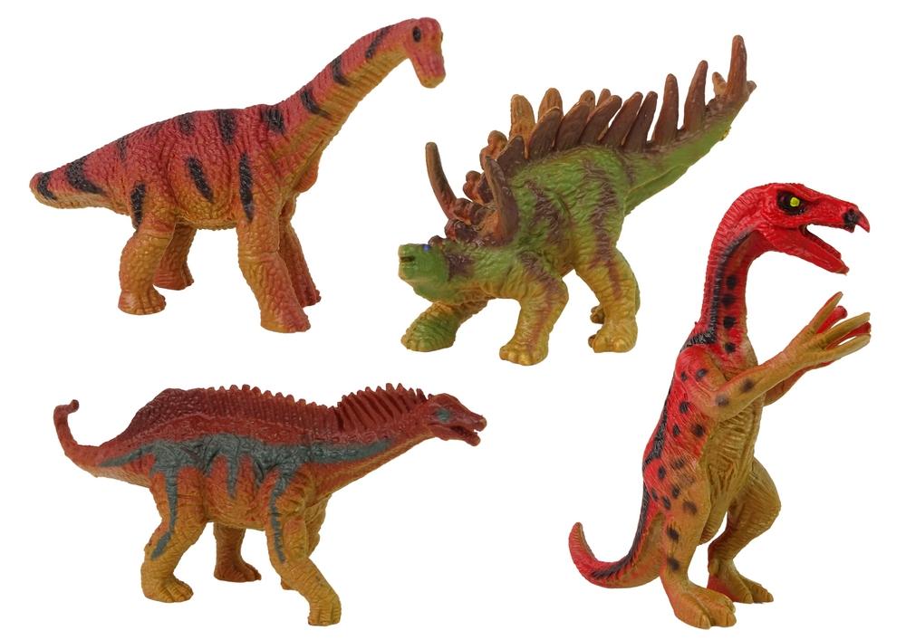 Realistiske dinosaurfigurer - 8 forhistoriske arter til børn