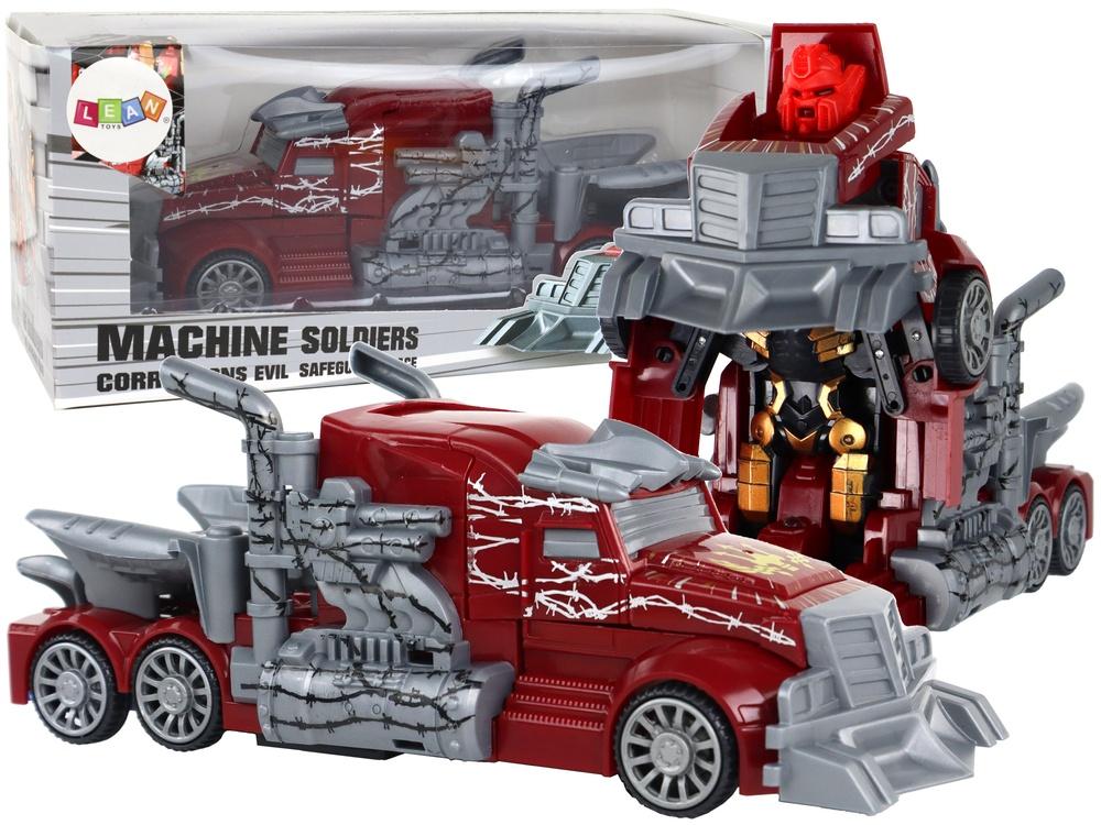 Red Truck Robot 2in1: Transforming Adventure &amp; Lights