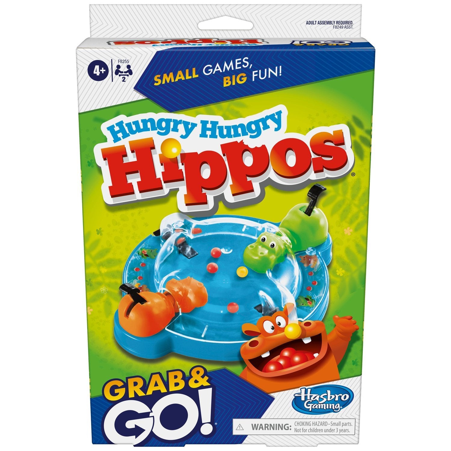 Rejsespil Hungry Hungry Hippos Grab&amp;Go