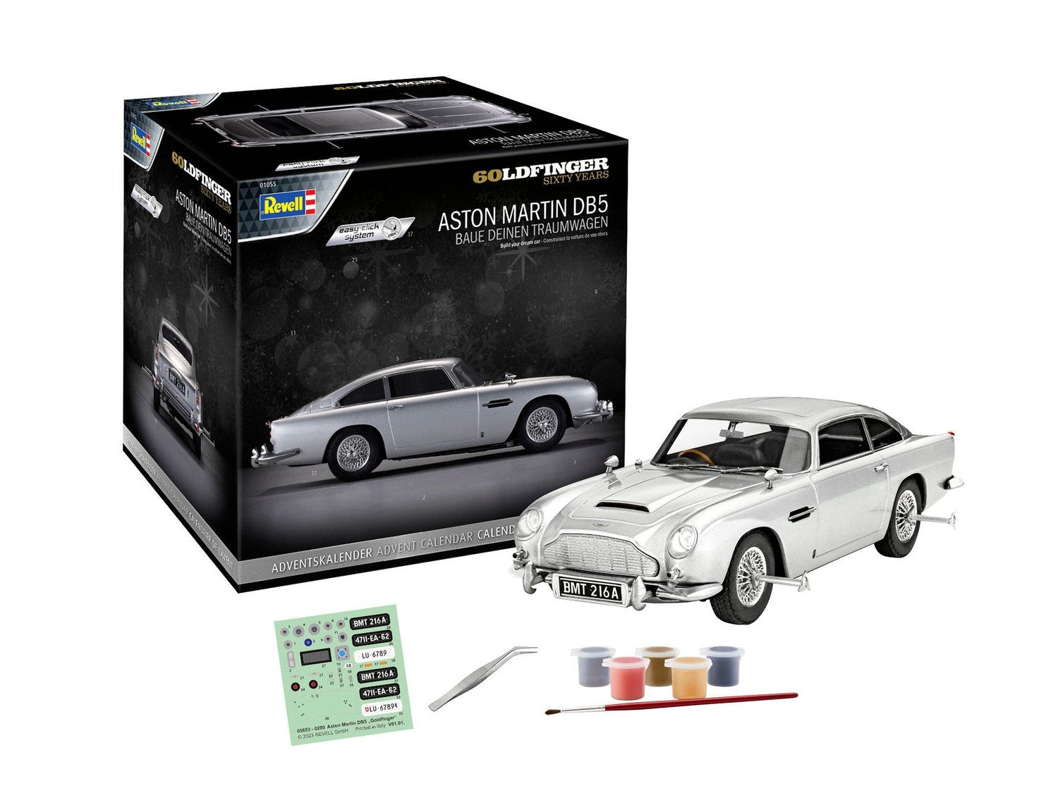 Revell adventskalender Aston Martin