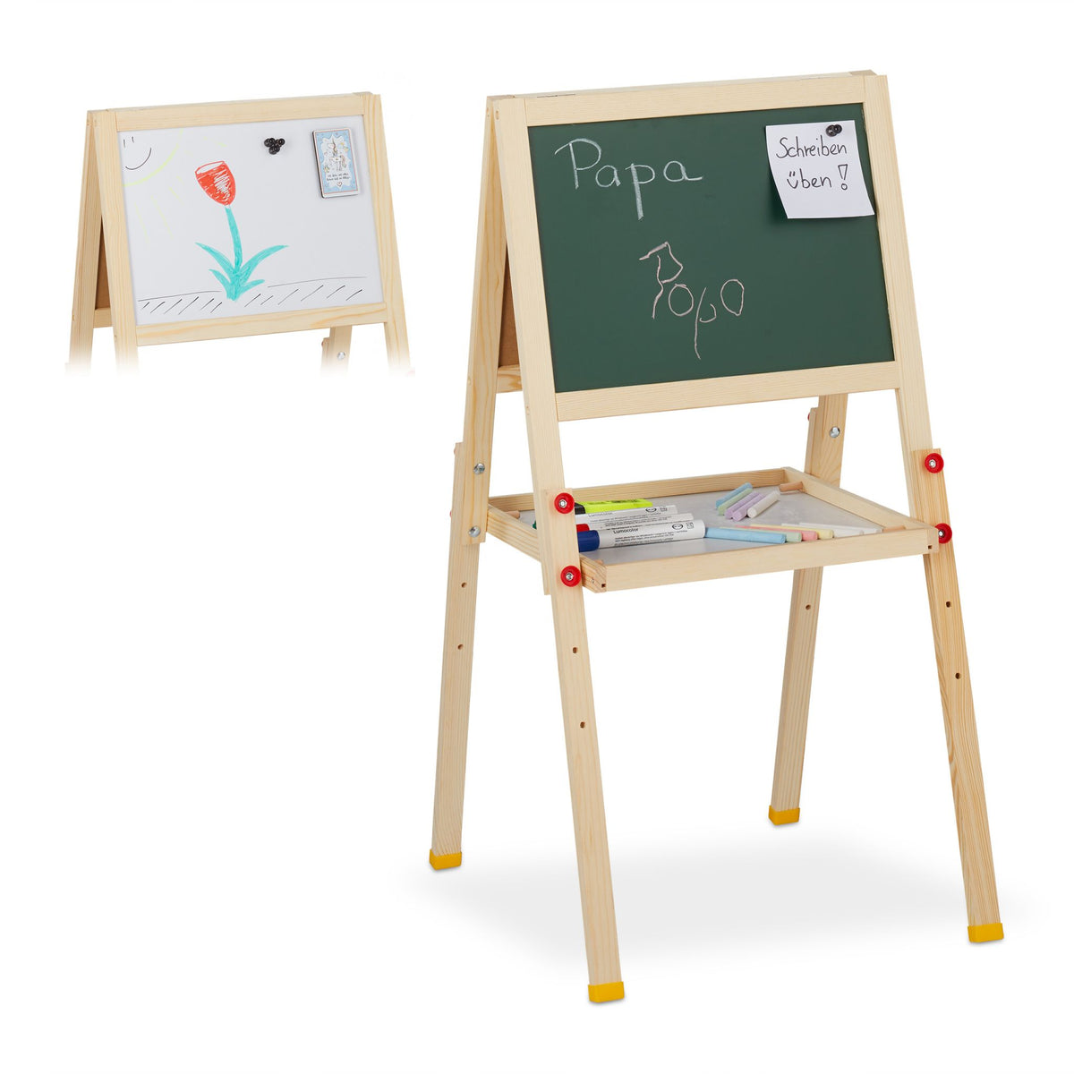 Rita staffli för barn med whiteboard