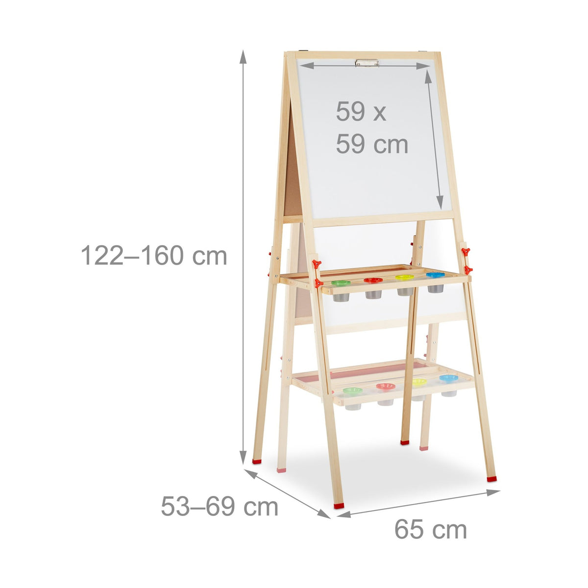 Rita staffli för barn med whiteboard