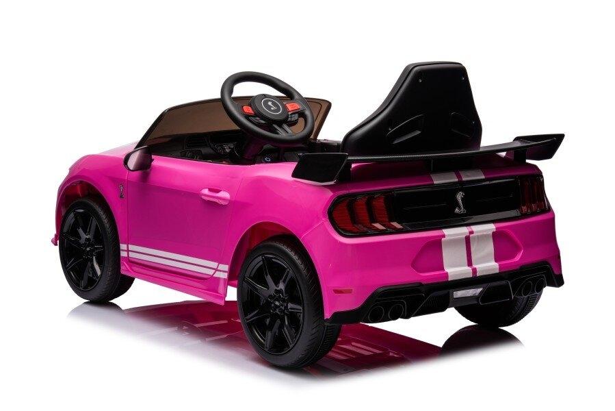 Rosa batteridrevet Ford Mustang GT500 Shelby for barn