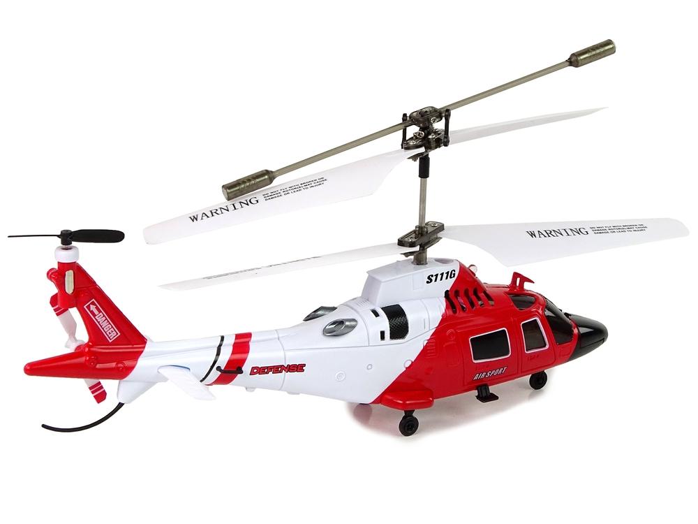 SYMA S111G GYRO RC Helikopter: 3-kanals, USB-laddning, enkel kontroll