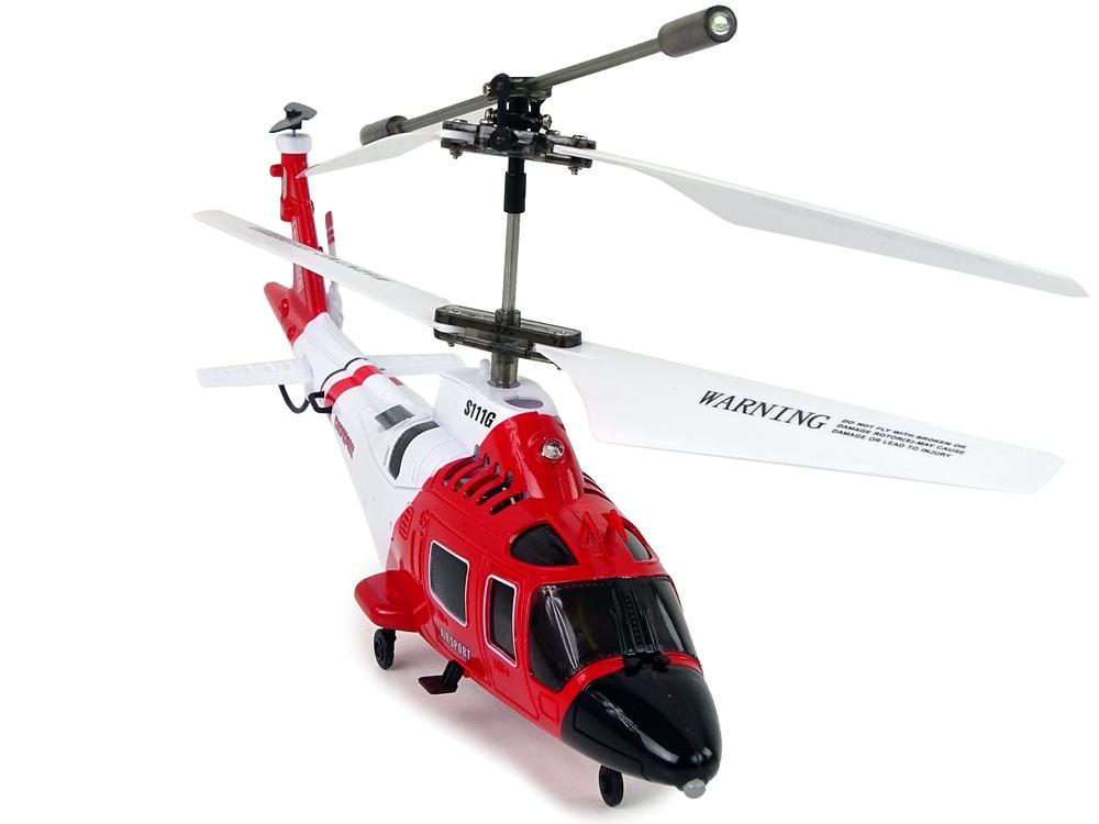 SYMA S111G GYRO RC Helikopter: 3-kanals, USB-laddning, enkel kontroll