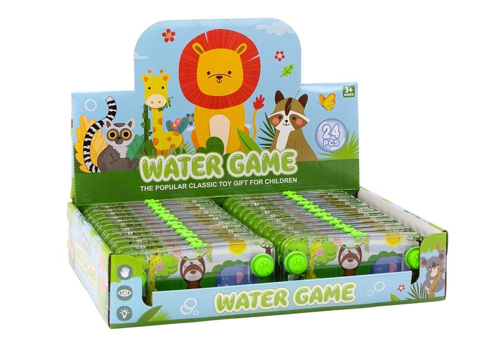 Safari Water Arcade: Green Button Fun with Monkey &amp; Giraffe