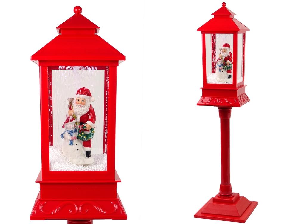 Santa Lantern: Snowfall, Carols & Lights for Christmas Cheer