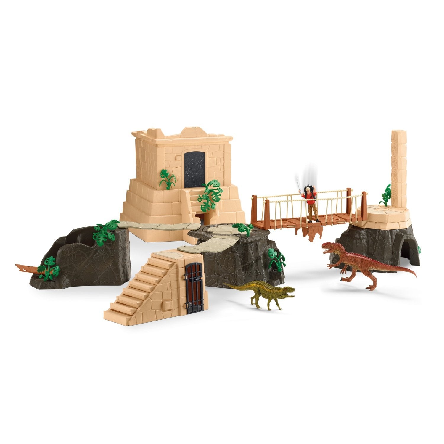 Schleich Dinosaurs Erobringen af ​​Dino-templet