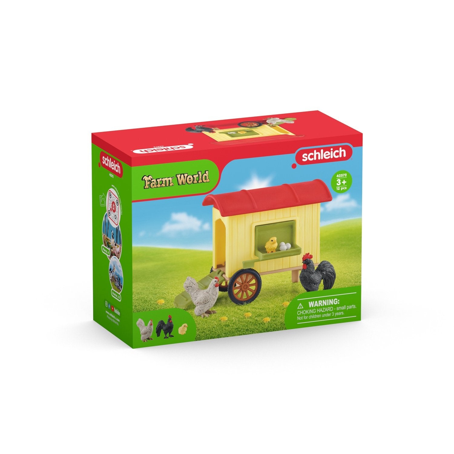 Schleich Farm World Mobile Chicken Coop