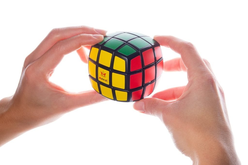 Nyeste legetøj Brainteaser Cushion Cube