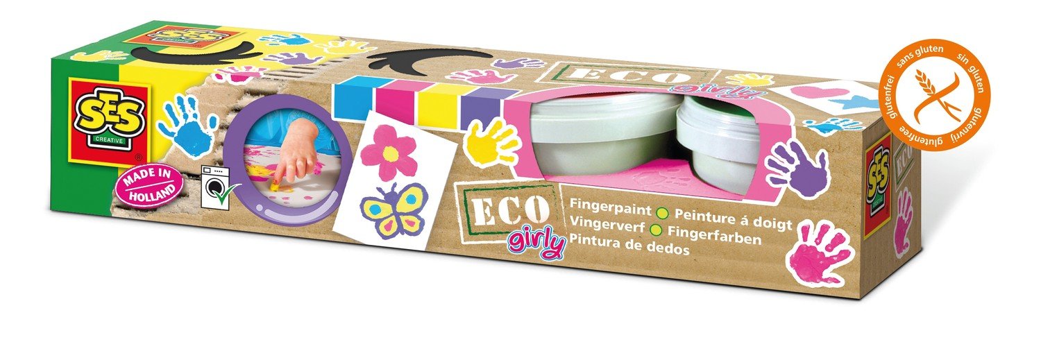 Ses Eco Fingerpaint Girly