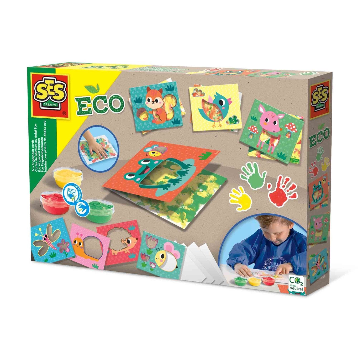 Ses Eco Fingerpaint-kort