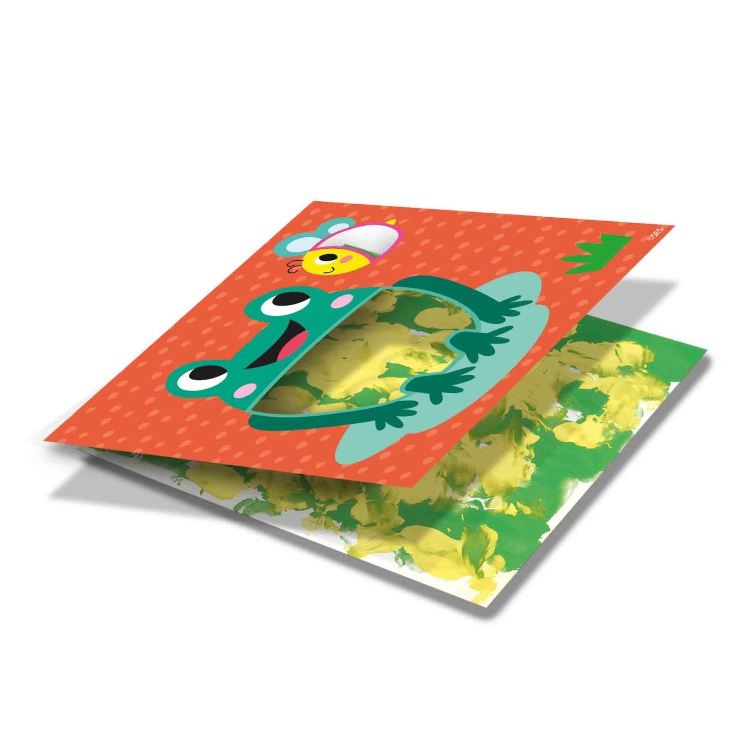 Ses Eco Fingerpaint Card