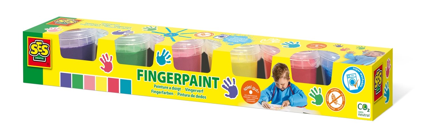 Se Fingermaling, 6 farver