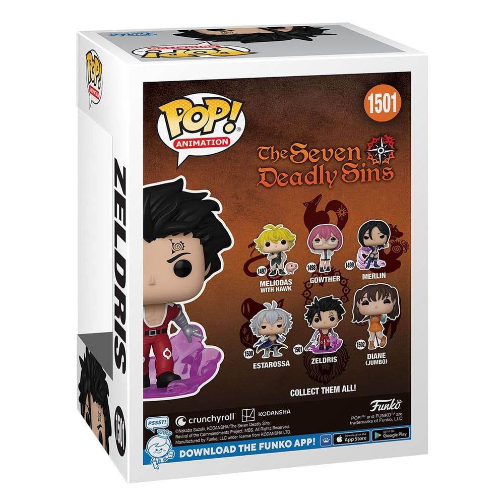 Seven Deadly Sins Pop! Animation Vinyl Figur Zeldris 9 cm