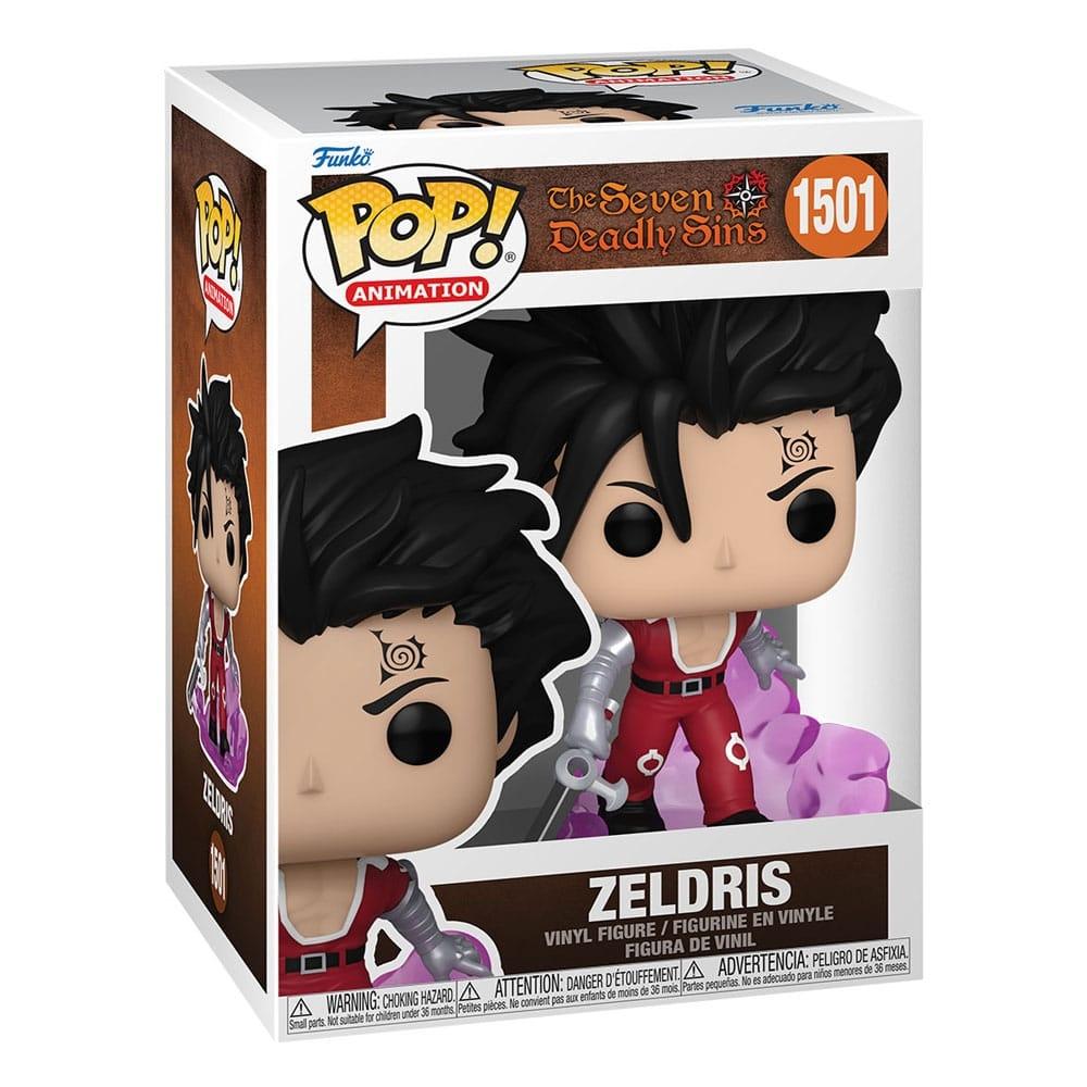 Seven Deadly Sins Pop! Animation Vinyl Figur Zeldris 9 cm