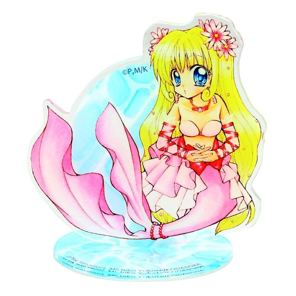 Havfruemelodi: Pichi Pichi Pitch Akrylfigur Luchia Nanami med blomster 21 cm