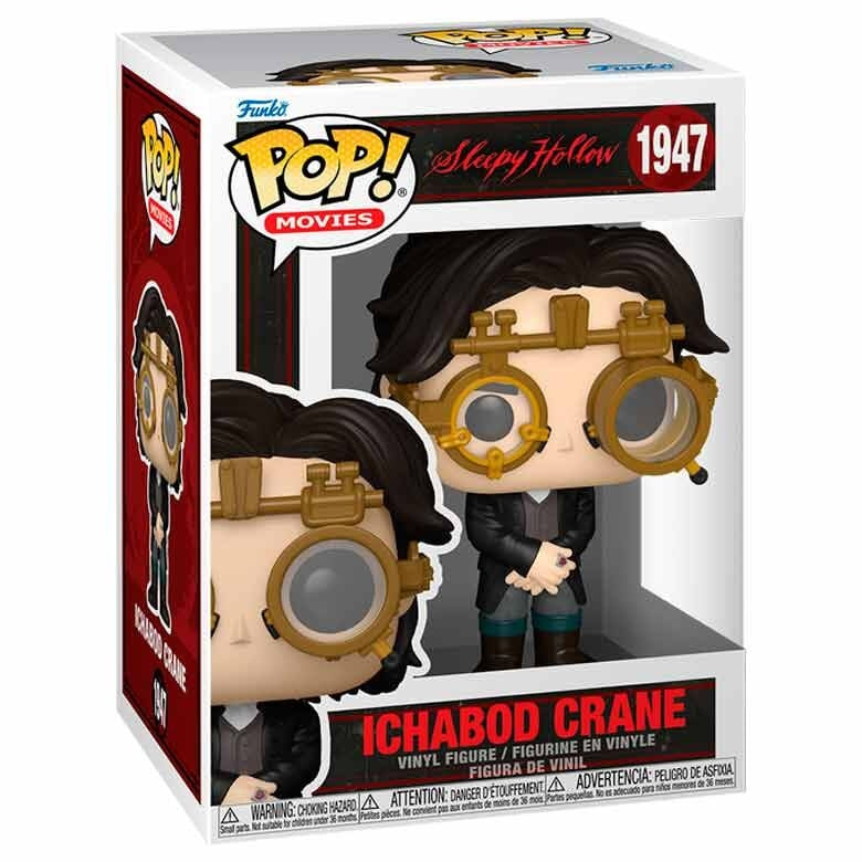 Sleepy Hollow Ichabod Crane Figur, Samlarleksak, 7 tum