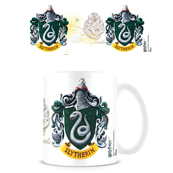 Slytherin mugg för varma drycker, keramik, 11 oz