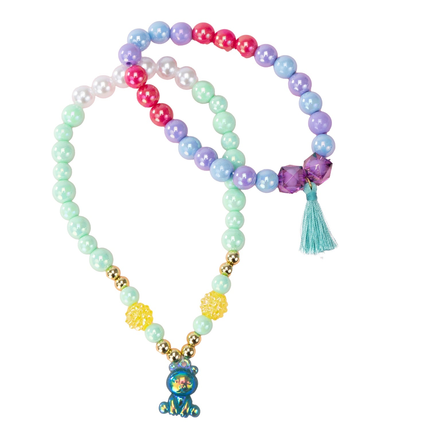 Smyckesset: 600 pärlor, berlocker och band