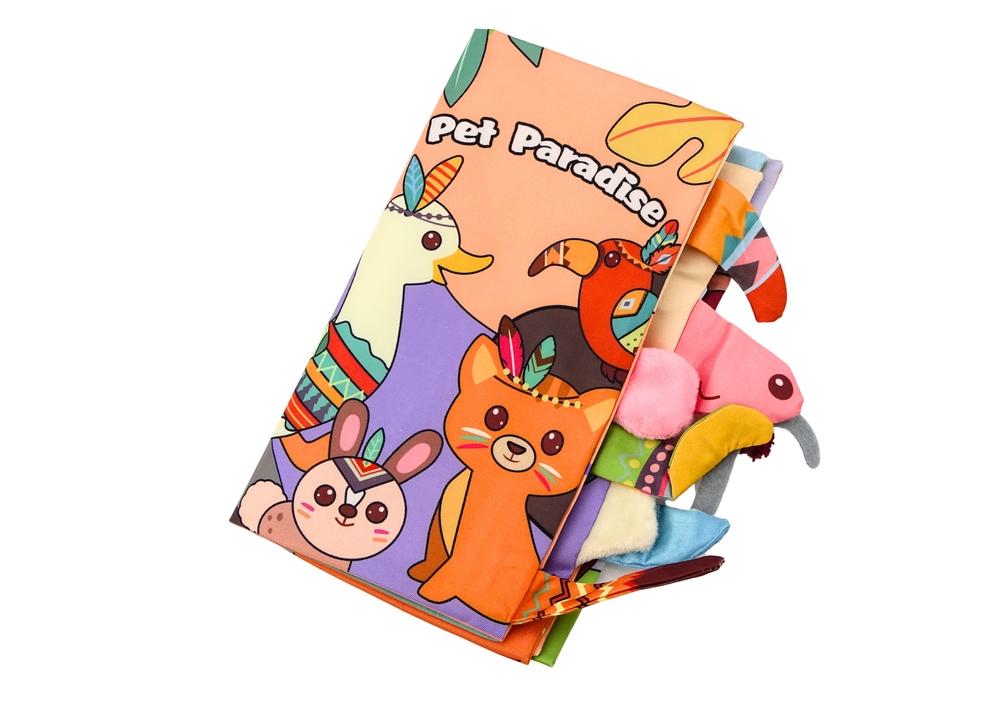 Soft Rasling Forest Animals: Interactive Baby Book