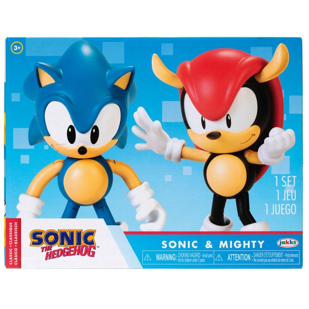 Sonic The Hedgehog Sonic & Mighty Sonic - set med figurer 10 cm