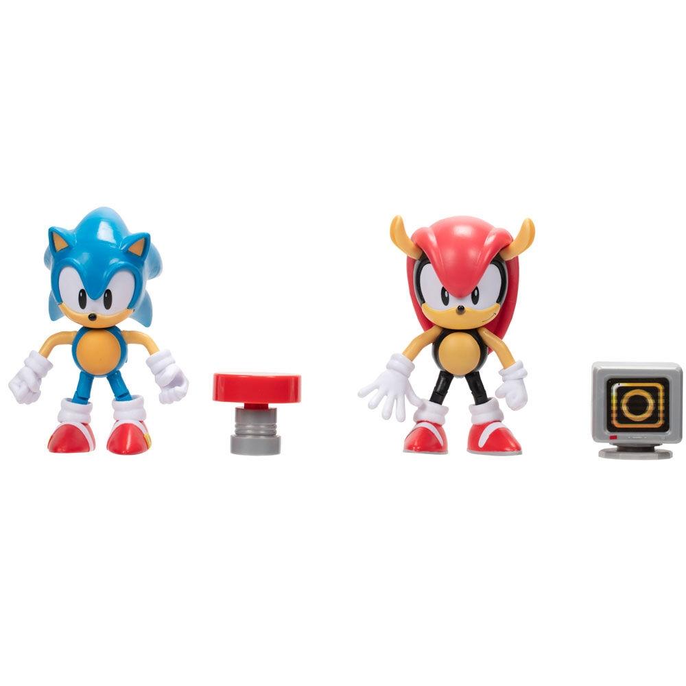 Sonic The Hedgehog Sonic &amp; Mighty Sonic - sæt med figurer 10 cm