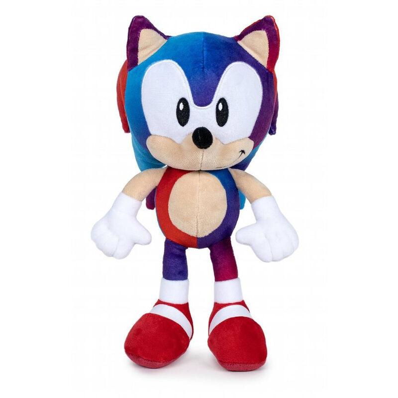 Sonic The Hedgehog nedbrudt Sonic plys legetøj 30 cm