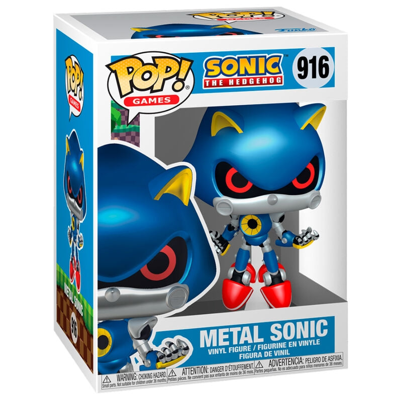 Sonic the Hedgehog Metal Sonic actionfigur, 6-tums samlarobjekt