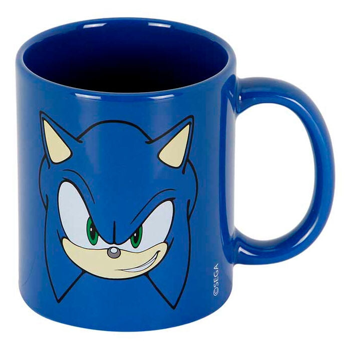Sonic the Hedgehog keramisk kaffemugg, 11 oz kapacitet