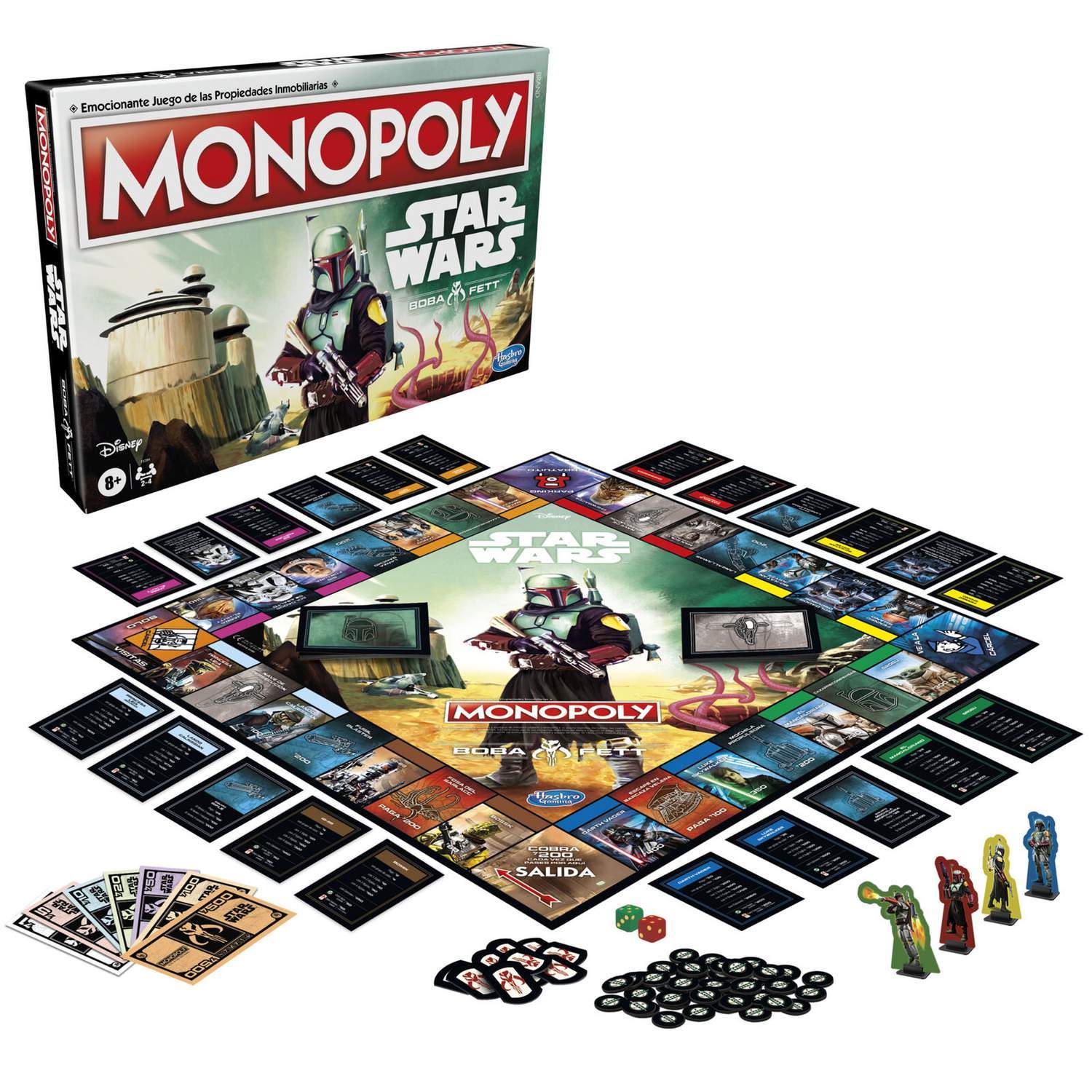 Spanskt Star Wars Boba Fett Monopolspel