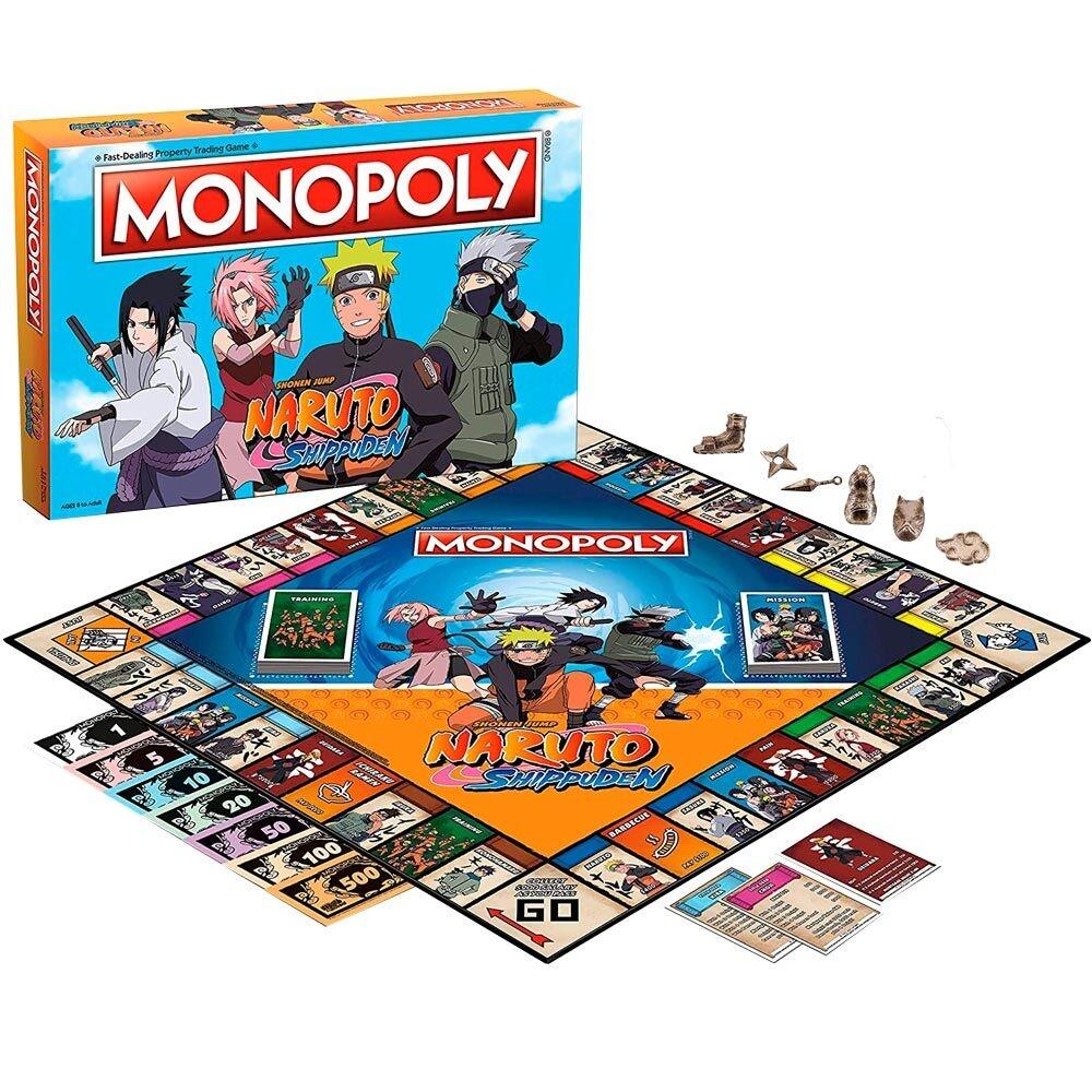 Spanskt monopolspel om Naruto Shippuden