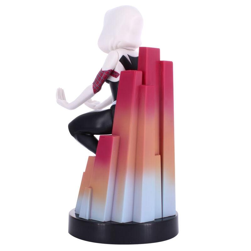 Spider Gwen Figur Spännfäste, 20 cm Cable Guy Display