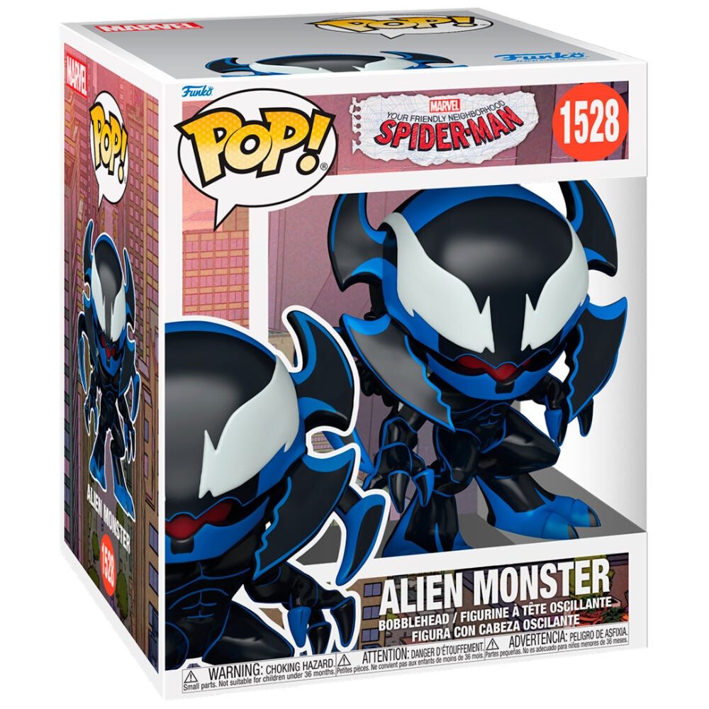 Spider-Man Alien Monster Actionfigur, 6-tums samlarobjekt