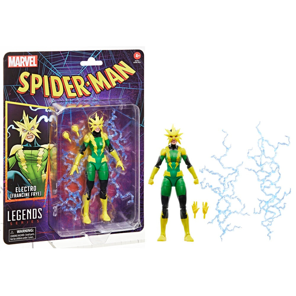 Spider-Man Electro Figure 15cm - Samlarleksak