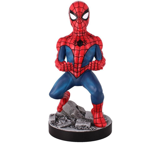 Spiderman figurklämningsfäste, 21 cm Cable Guy Display