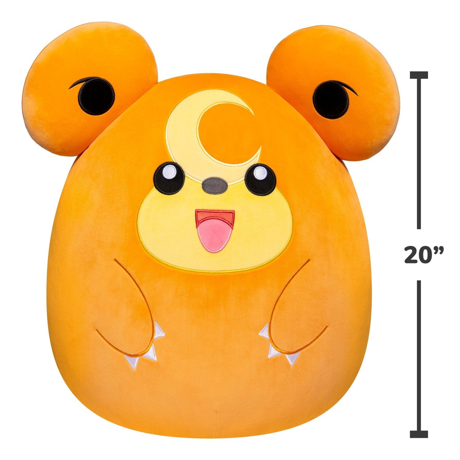 Squishmallows Pokemon Plys Teddiursa, 50 Cm