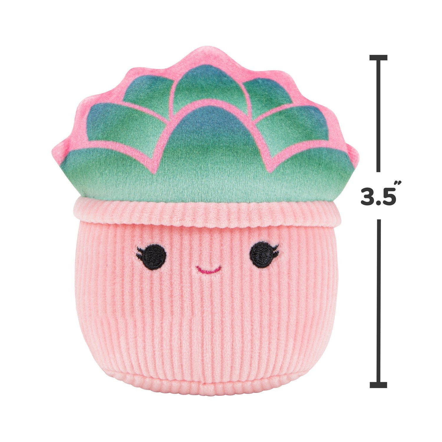 Squishmallows to-pak knirkende plys hundelegetøj, 9 Cm