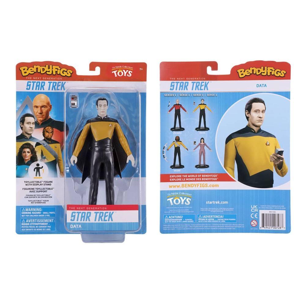 Star Trek: The Next Generation Bendyfigs Bendable Figur Lt. Cmdr. Data 19 cm