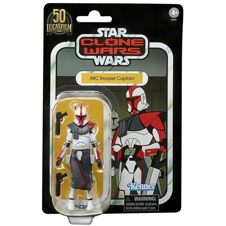 Star Wars Arc Trooper Kaptajn figur Vintage 10cm